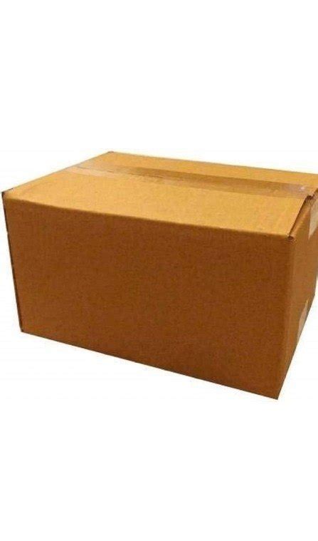 Rectangular Plain Brown 3 Ply Corrugated Box Weight Holding Capacity