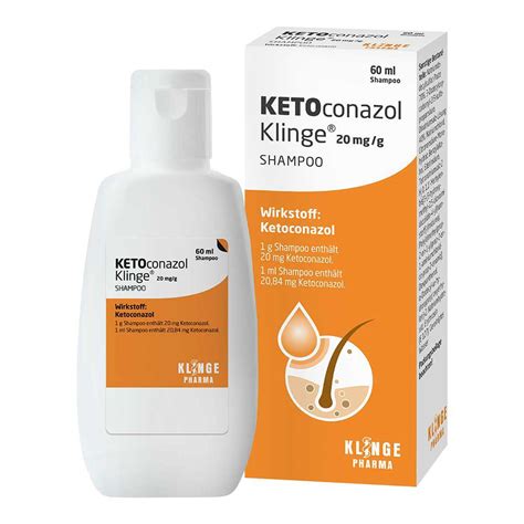 Ketoconazol Klinge 20 Mgg Shampoo 60 Ml Delmed