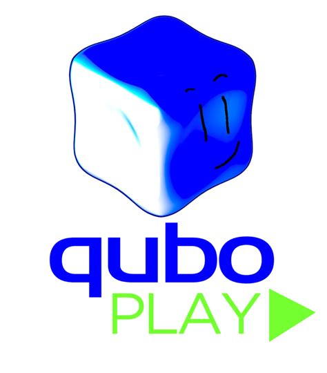 Qubo Play (2023-) logo with Qubo the Cube by Adrick00 on DeviantArt