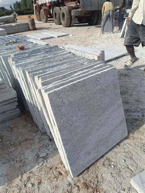 Above 20 Mm White Sadarahalli Granite 50mm For Landscape Outdoor At Rs