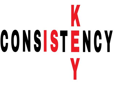 Consistency Is Key Png And Svg For Motivation Digital Dowload Png For