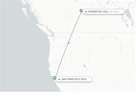 Direct Non Stop Flights From San Francisco To Edmonton Schedules