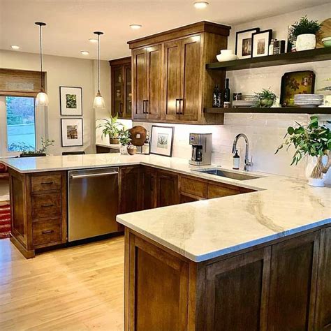 Luscious Warm Wood Kitchen With Rustic Accents Soul Lane