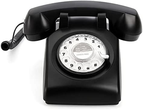 Amazon Dicunoy Retro Rotary Dial Telephones Vintage Old