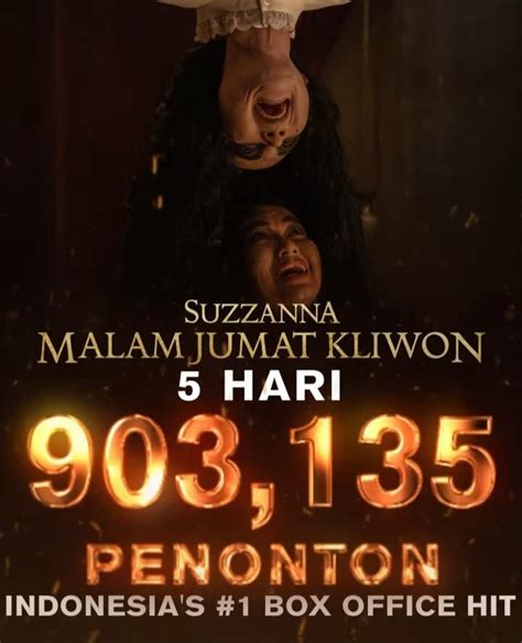 5 Hari Tayang Ditonton 1 Juta Orang Film Suzzanna Malam Jumat Kliwon