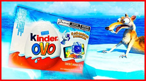 Kinder Ovo Aventura No Gelo YouTube