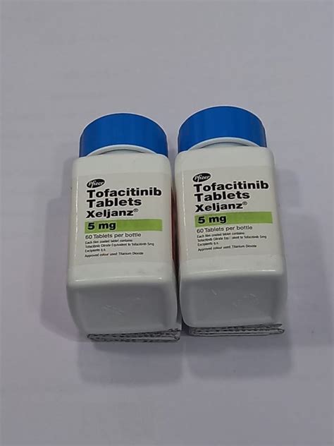 Xeljanz 5 Mg Tofacitinib Tablets One Bottle Contain 60 Tabs At Rs