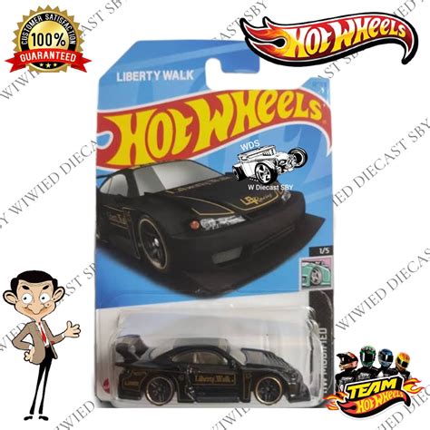 HITAM Hot Wheels Nissan Silvia S LBWK Black LB Super Silhouette Liberty Shopee Malaysia