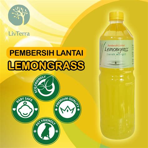 Jual Karbol Sereh Premium Livterra Pembersih Lantai Lemongrass Sereh