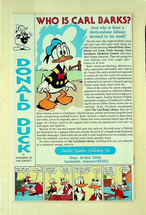 Walt Disneys Comics And Stories 519 Jun 1987 Gladstone Near Mint