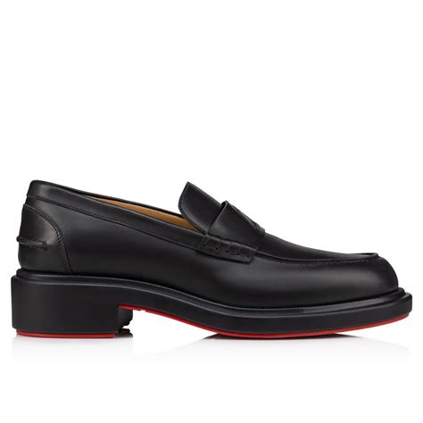 Giày Nam Christian Louboutin Urbino Moc Black 1240384bk01 Luxity