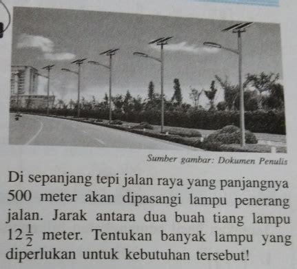 Solved Sumber Gambar Dokumen Penulis Di Sepanjang Tepi Jalan Raya