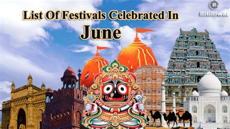 List Of Festivals Celebrated In The Month Of June