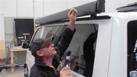 Installing A Thule Awning On A Vw T Fitted With A Reimo Multirail