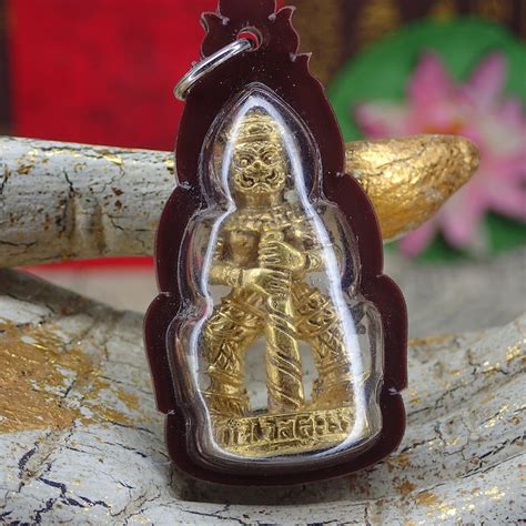 Tao Wessuwan Holy Thai Amulet Giant Tao Talisman Pendant Etsy