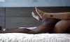 Slut With Luscious And Slippery Pussy Is Cum Deposit For The Lover While Cuckold Husband Is Away