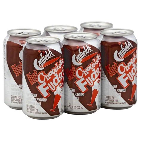 Canfields Diet Chocolate Fudge Soda 12 Oz Cans Pack Of 24