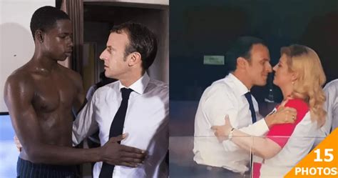 15 photos les plus malaisantes du président Macron depuis son élection