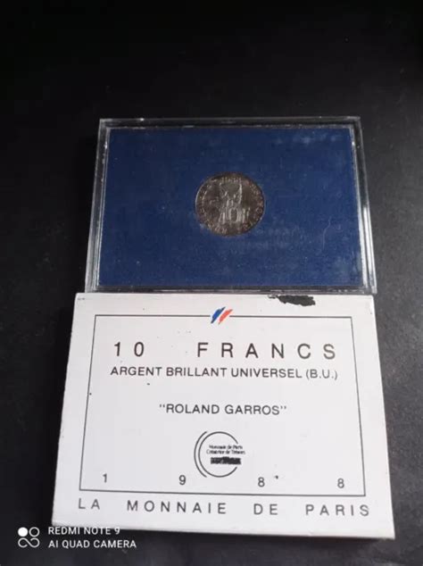 France Coffret Bu Francs Piece De Monnaie S Rie Brillant