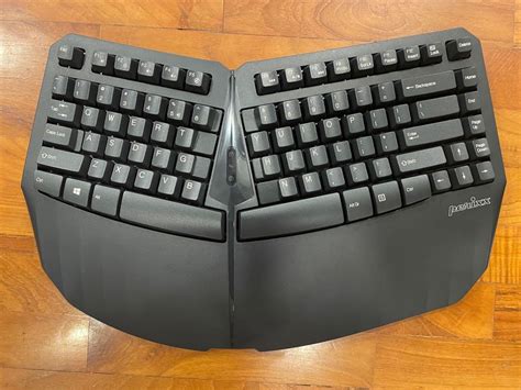 Perixx Periboard B Compact Wireless Ergonomic Split Keyboard With