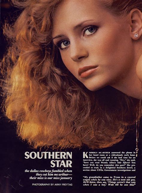 Kimberly McArthur - Playmate of the Month January 1982 - Image Chest