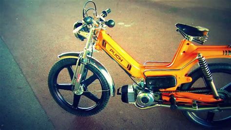 My Puch Maxi S Custom 50cc Moped Youtube