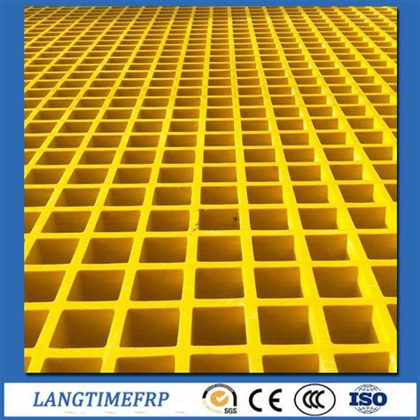 Frp Grp Molded Grating For Platform Walkway Fiberglass Grating China