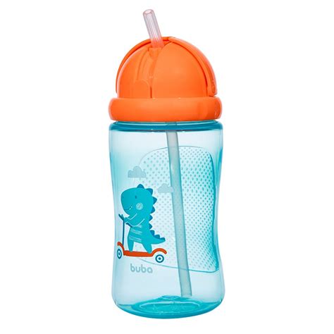 Garrafinha Buba Canudo - Garrafinha Buba com Canudo 400ml (12M+)