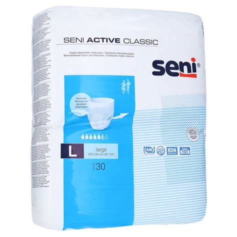 SENI Active Classic Inkontinenzpants L 30 St 30 St Online Kaufen