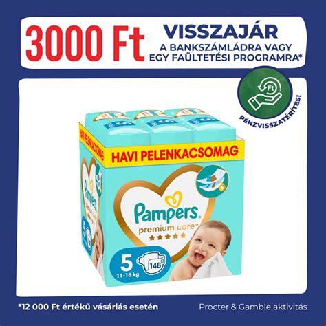 Pampers Premium Care Pelenka S M Ret Kg Db