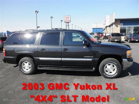 2003 Carbon Metallic Gmc Yukon Xl Slt 4x4 61538051 Car Color Galleries