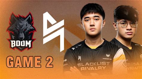 BLACKLIST Vs BOOM GAME 2 CAST BY KUKU YOWE Elite League Dota 2