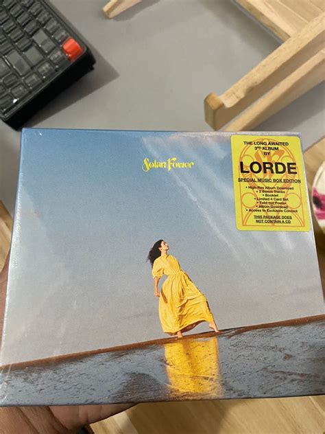 Lorde Solar Power Album Hobbies And Toys Music And Media Cds And Dvds On