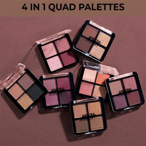 Buy Nykaa Cosmetics Eyes On Me! 4 In 1 Quad Eyeshadow Palette Online