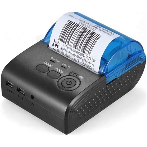 POS 5805DD Bluetooth Imprimante Portable Mini 58mm Thermique Réception