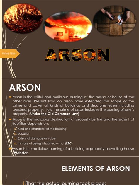 Arson | PDF | Fires | Arson