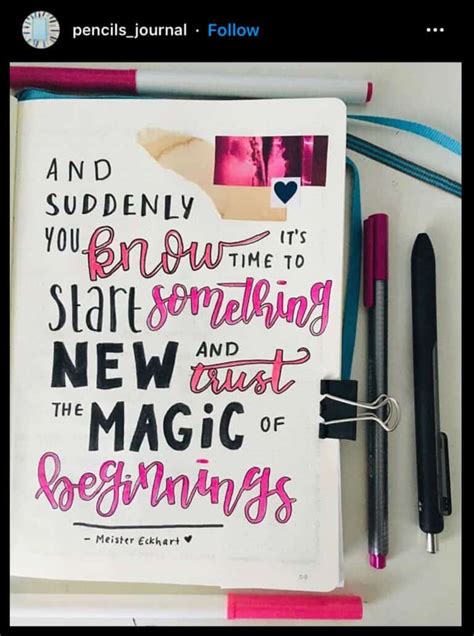 Cute Bullet Journal Quote Page Ideas That Will Motivate You Angela