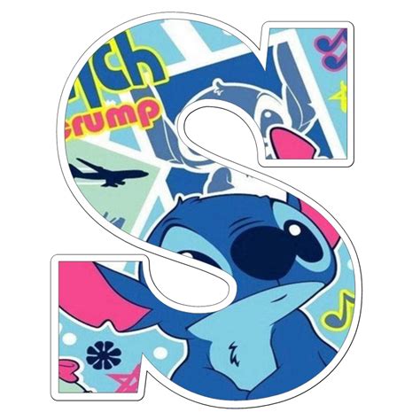 Stitch Alphabet Lilo And Stitch Stitch Disney Lilo En Stitch