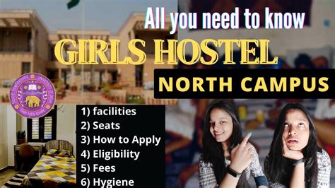 Delhi University Hostel North Campus Eligibility Fees Seats