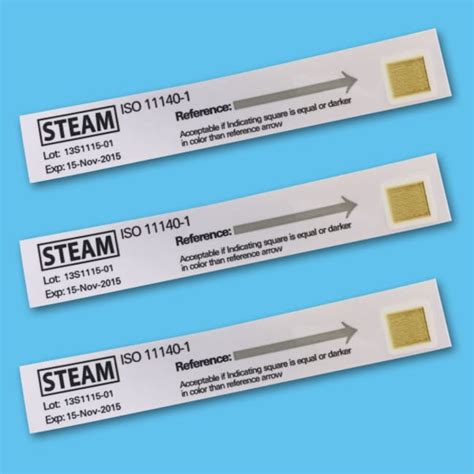 Microspec™ Steam Sterilisation Indicator Strips Steam Sterilization