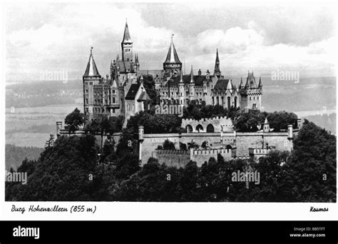 architecture, castles, Germany, Baden-Wuerttemberg, Hohenzollern Castle ...