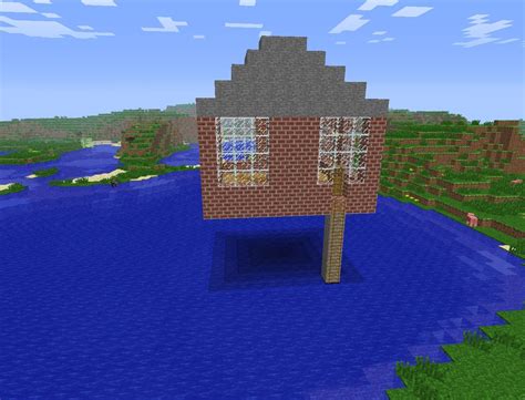 Floating House Minecraft Map