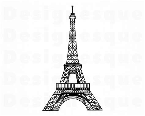 Torre Eiffel Svg