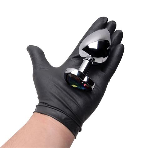 Plug Anal Aço Coração G X cm Sexy Import Gall