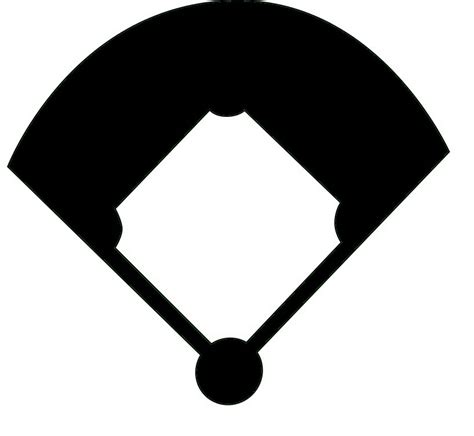 Free Black And White Baseball Field, Download Free Black And White ...