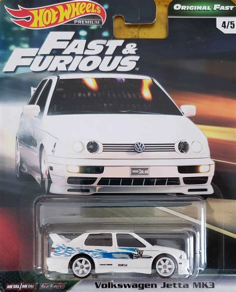 Hot Wheels Fast Furious Original Fast VW Jetta Mk Veloses E Furiosos Universo Hot Wheels