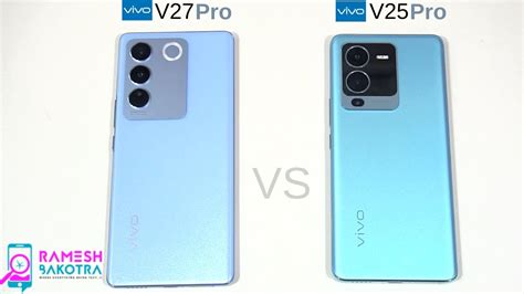 Vivo V27 Pro Vs Vivo V25 Pro Speed Test And Camera Comparison YouTube