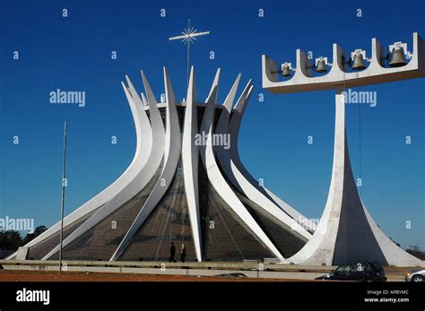 The Cathedral Nossa Senhora Da Aparecida In Brasilia Brazil The