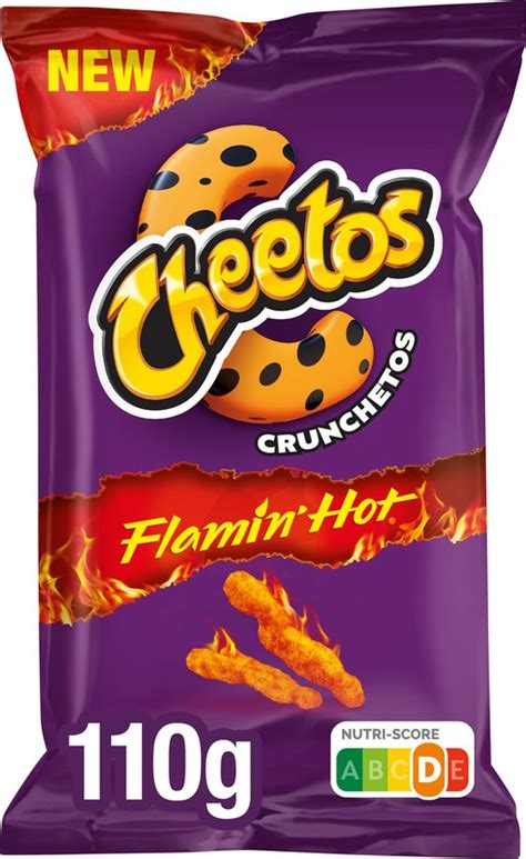 LAY S CHEETOS CRUNCHETOS FLAMIN HOT CHIPS X GR Bol