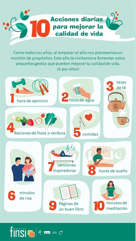 10 Acciones Diarias Para Mejorar Tu Calidad De Vida